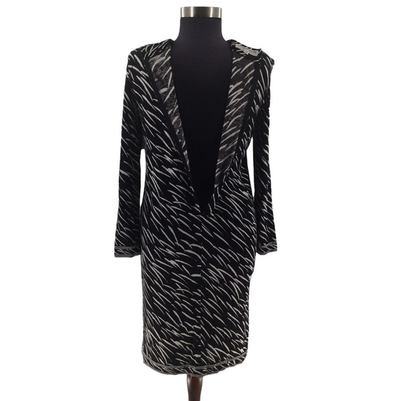 Vintage ROBERT JANAN design by EVA  1980s Black and White Dress - Picture 9 of 12